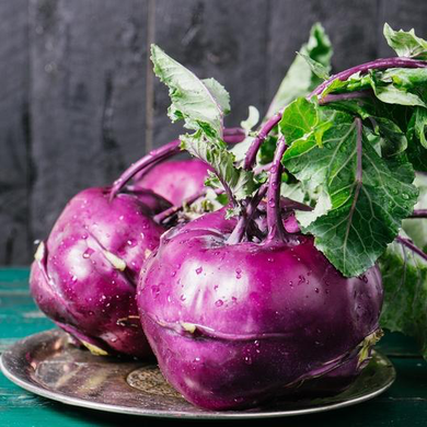 Purple Vienna Kohlrabi